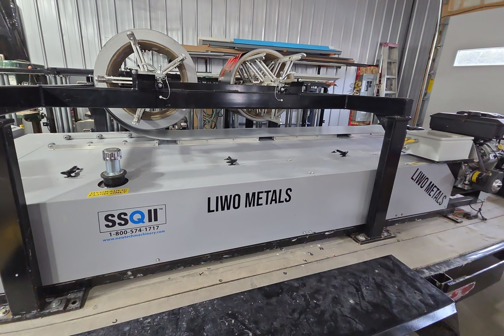 NTM SSQ II profile die change for custom panel production